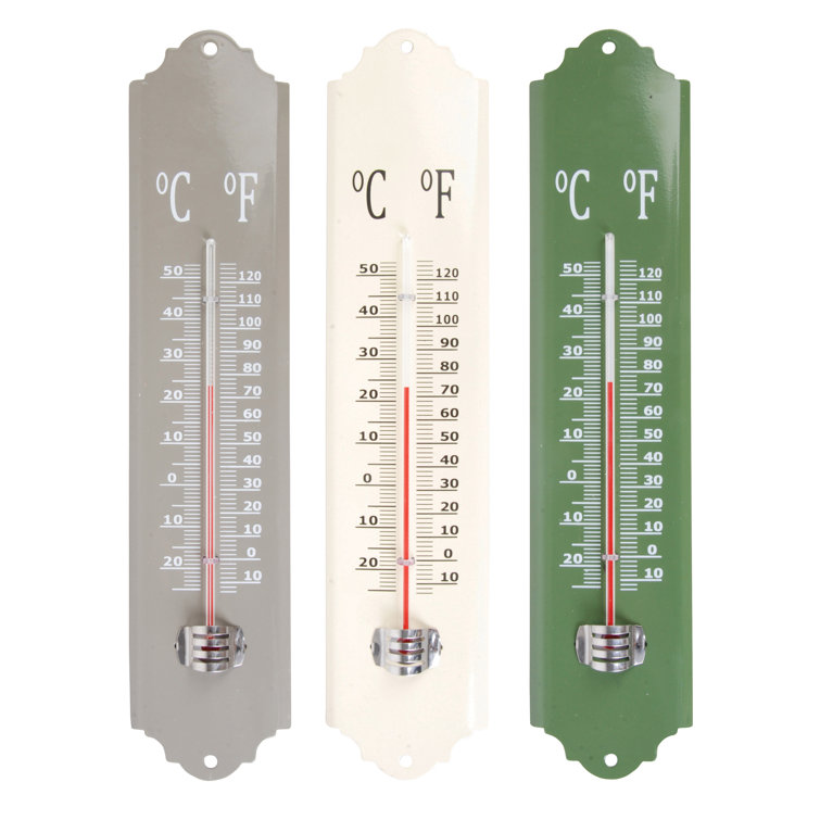 EsschertDesign 11.8'' Outdoor Thermometer & Reviews Wayfair Canada